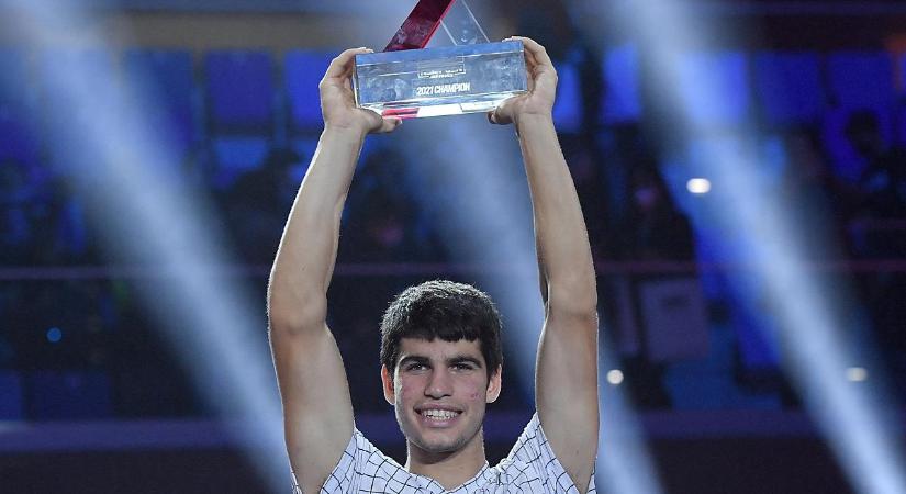 U21-es ATP-vb: Carlos Alcaraz nyerte a milánói tornát