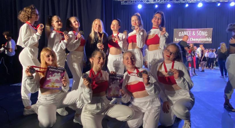 Veszprémi táncsikerek az Európa bajnokságon