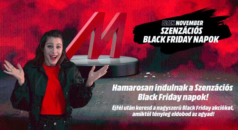 Hatalmas Black Friday akciók a MediaMarkt-ban