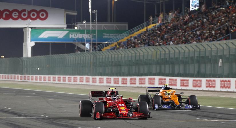 Leclerc megkönnyebbült, Sainz végigunatkozta a katari versenyt