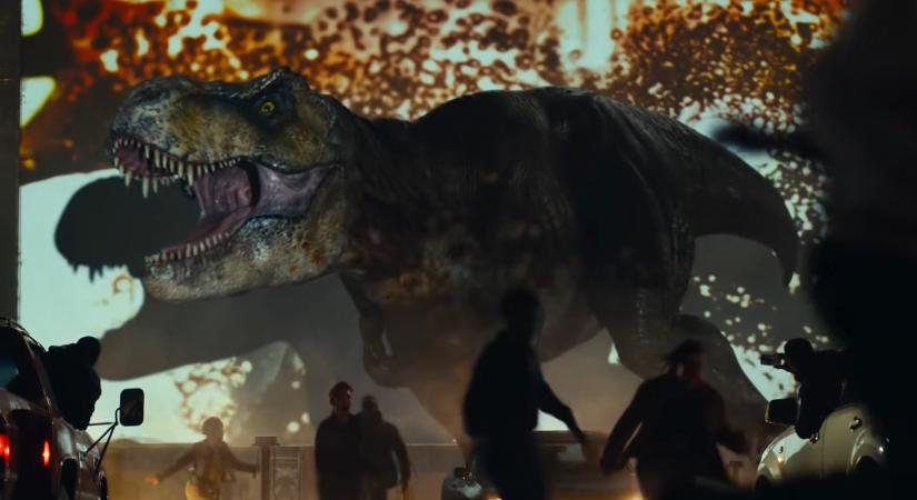 Autósmozizó T. rex csinál kedvet az új Jurassic Worldhöz