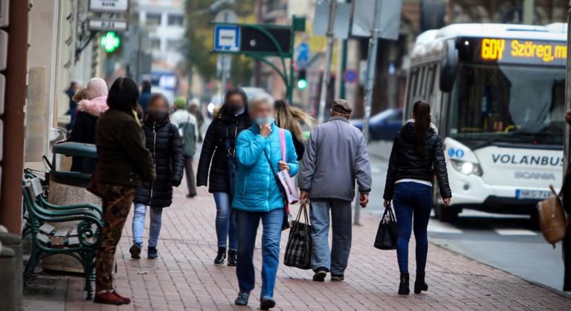 Tombol a vírus Szegeden: rekordmennyiségű új fertőzöttet azonosítottak a környéken