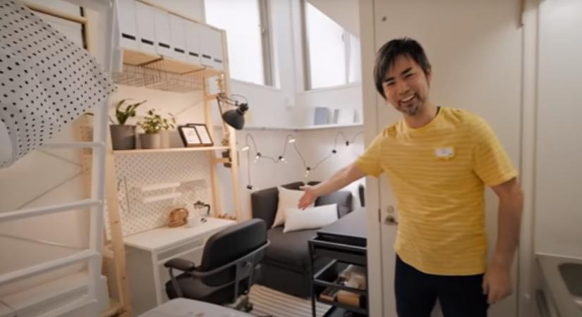 Az Ikeától lehet 10 négyzetméteres minigarzont bérelni Japánban, mindössze 280 forintért