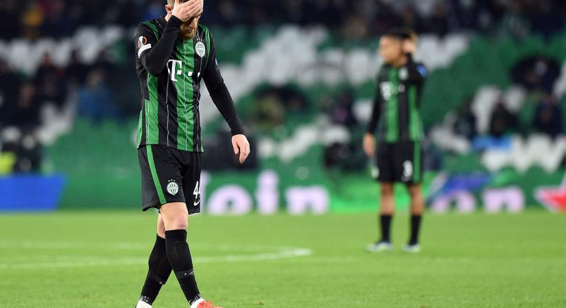 Ötödik Európa-liga meccsét is elveszítette a Fradi