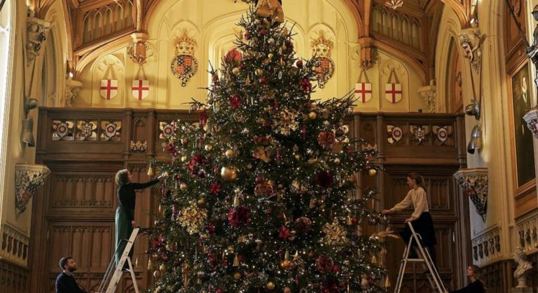 Már felállították az angol királyi család karácsonyfáját