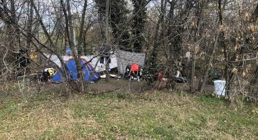Agresszív hajléktalanok, mocsok és padokon szexelő emberek Ferencvárosban – Videó!