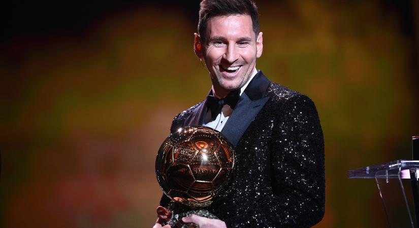 Így vette át Messi a hetedik Aranylabdáját - videó