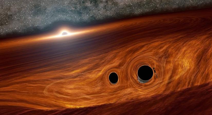 Váratlan felfedezés: egyetlen másodperc alatt pusztíthatja el a világot két fekete lyuk