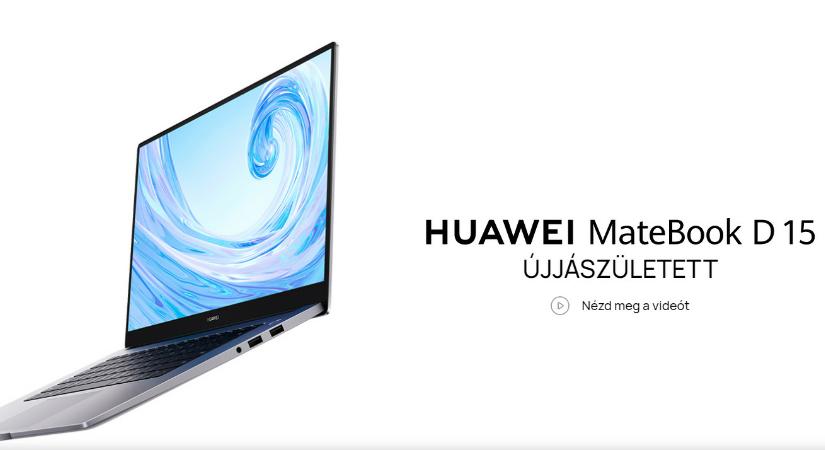 Tetszik ez a Huawei MateBook D15? – Most megnyerheted egy kommenttel