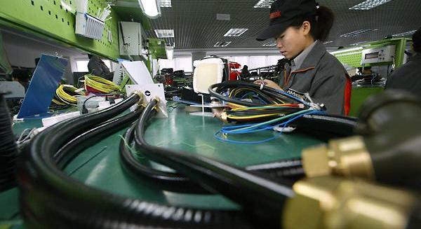 Esett a kínai feldolgozóipar teljesítménye