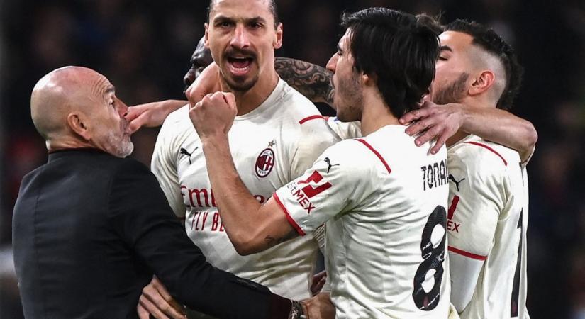 Ibrahimovic parádés gólt lőtt, a Milan legyőzte a klub korábbi sztárjának csapatát