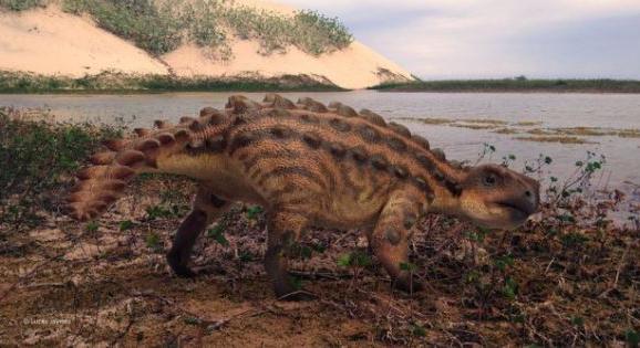 Pengés farkú, kutya méretű dinoszauruszfaj fosszíliáit fedezték fel Chilében