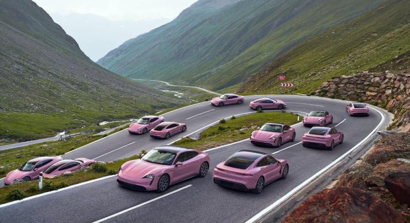 Rózsaszín Porsche-szemüvegen keresztül nézve ilyen a világ