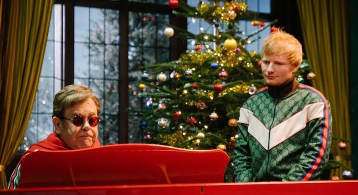 Ed Sheeran és Elton John közös dala lesz az idei karácsony első slágere