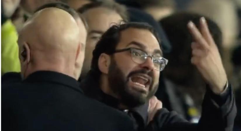 Magából kikelve őrjöngött a lelátón a Premier League-klub sportigazgatója - videó