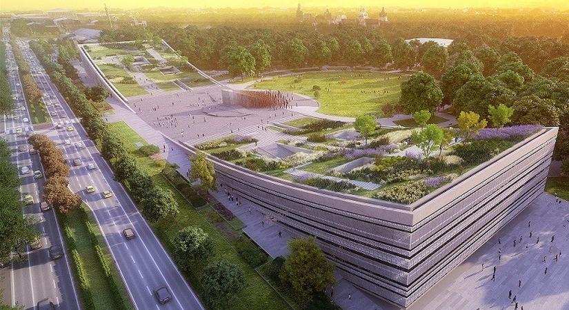 Megkerülhetetlen építészeti jelenség: hamarosan befejeződik a Néprajzi Múzeum kivitelezése (VIDEÓ)