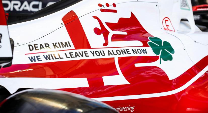 Személyes üzenettel búcsúzik Räikkönentől az Alfa Romeo - Galéria
