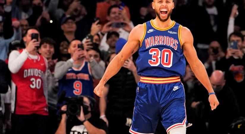 Finomság az NBA-ben: Curry, show!