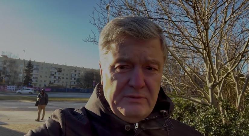 Nem tér vissza Ukrajnába a hazaárulással meggyanúsított Porosenko