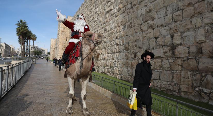 Idén csak a helyi keresztények ünnepelték a karácsonyt Izraelben