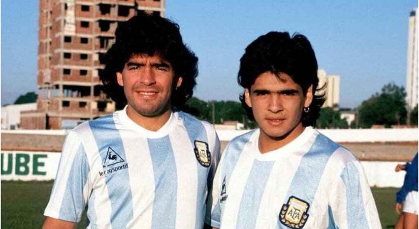 Szívrohamot kapott Diego Maradona öccse