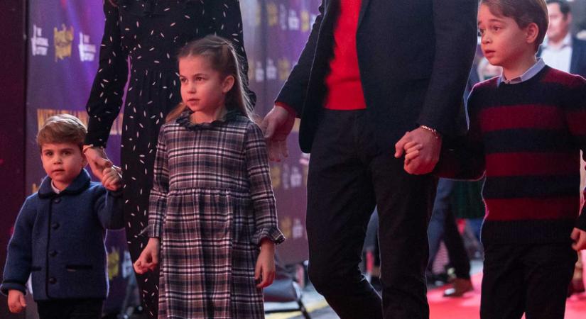 Charlotte hercegnő már kész kis hölgy – ezek a legédesebb fotók Vilmos és Katalin gyermekeiről 2021-ből