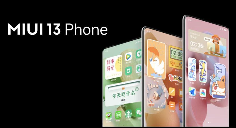Ezek a Xiaomi mobilok rövidesen megkapják a MIUI 13-at