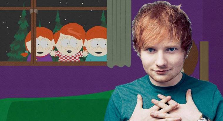 Ed Sheeran szerint a South Park tönkretette az életét