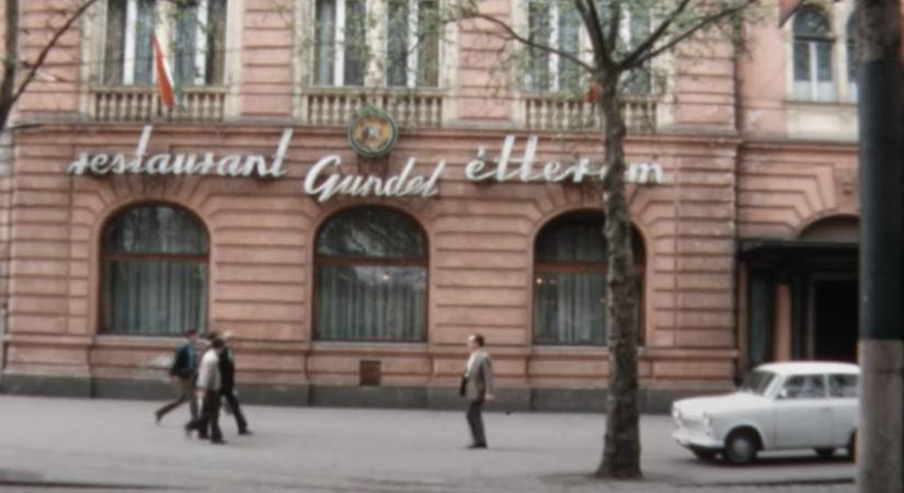 Hetvenes évek eleji privátfilmen tűnnek fel Budapest utcái
