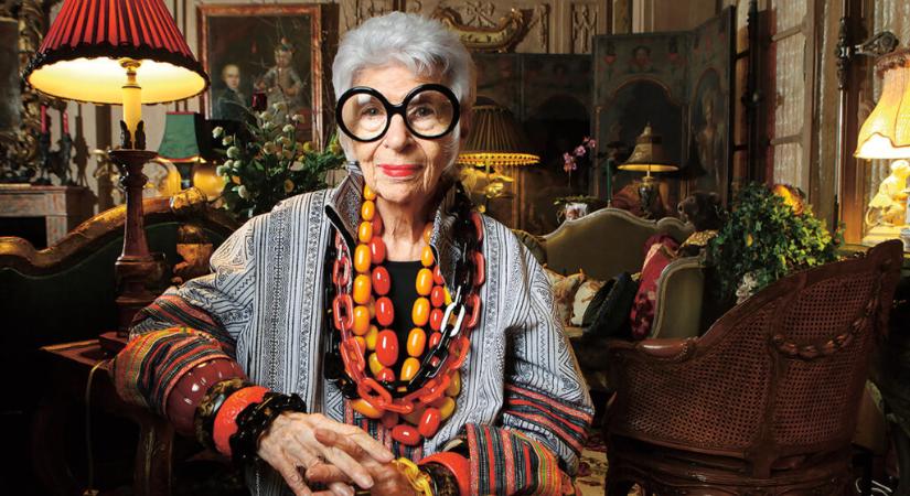 Inspiráló ikon – A 100 éves Iris Apfel életvezetési tanácsai