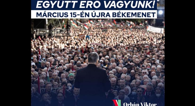 Orbán: Együtt erő vagyunk!