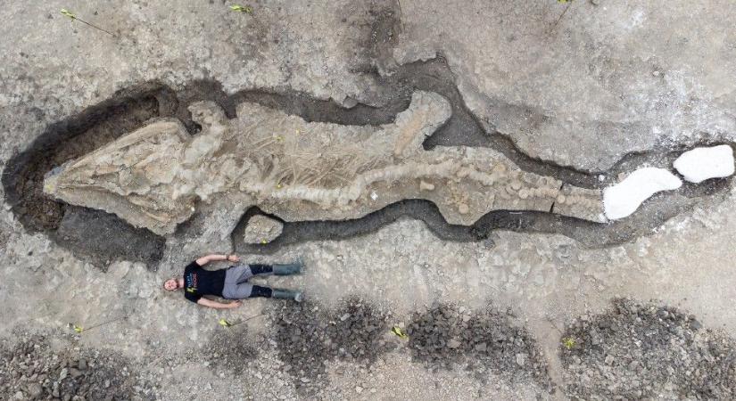 Hatalmas szörny maradványait találták meg egy víztározóban