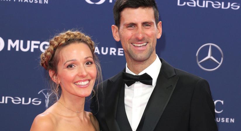 Novak Djokovic és gyönyörű felesége: Jelena két gyereket szült a botrányba keveredett teniszezőnek