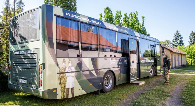 Kiderült, mennyien vették igénybe Magyarországon az oltóbuszokat