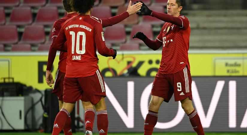 Bundesliga: Lewandowski mesterhármasa, a Bayern rekordja