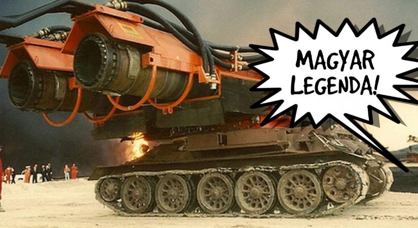 A legendás magyar tűzoltó tankszörny, amely lenyűgözte a világot az iraki háború után – a Big Wind!