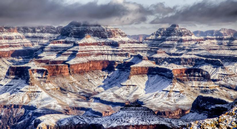 Érdemes-e inkább télen megcsodálni a Grand Canyont?