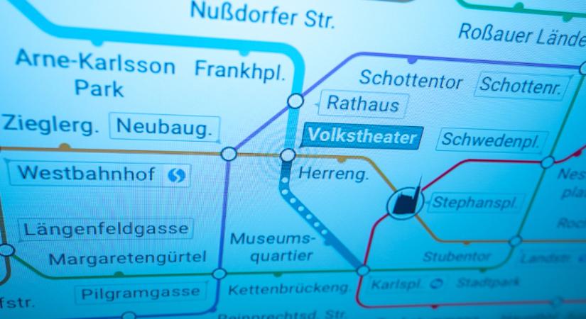 Matrica helyett digitális utastájékoztatás Bécs új metrószerelvényein