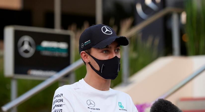 F1: Russell kihajította a Mercedest