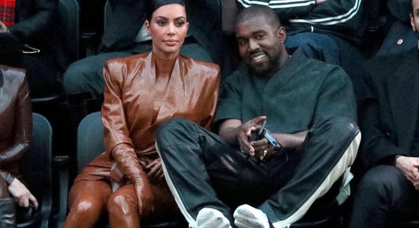 Nem léphet be Kim Kardashian házába Kanye West