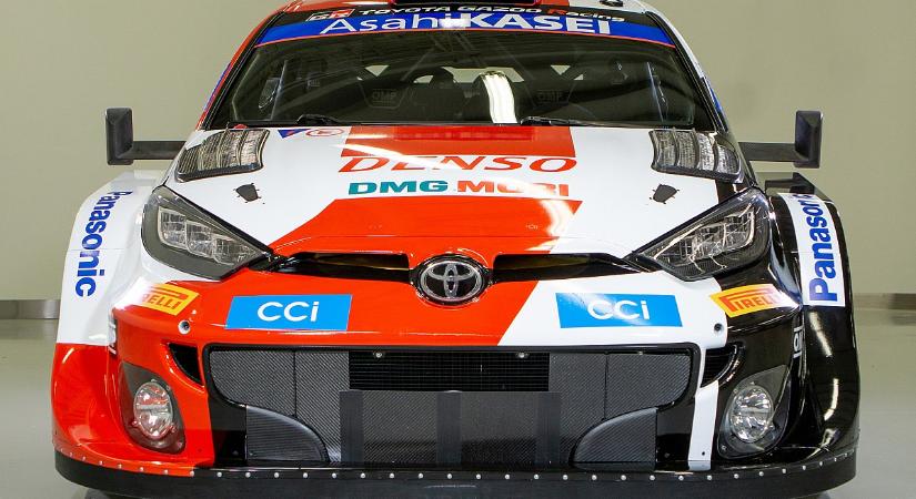 WRC: A Toyota leleplezte a 2022-es Rally1-es WRC-jét