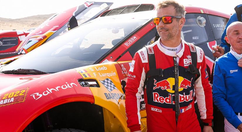 Loeb: „Nincsen miért szégyenkezni” a Dakar második helye után
