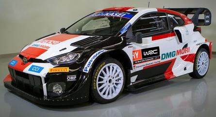 A Toyota leleplezte a 2022-es Rally1-es WRC-jét