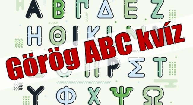 Tudáspróba kvíz: Mennyire ismered a görög ABC-t? Teszteld a tudásod!