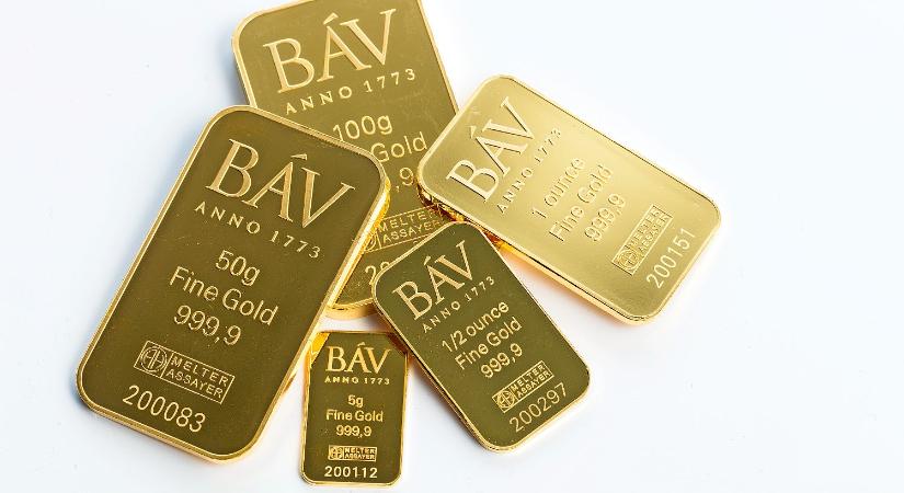 Rengeteg befektetési aranyat vettek itthon tavaly