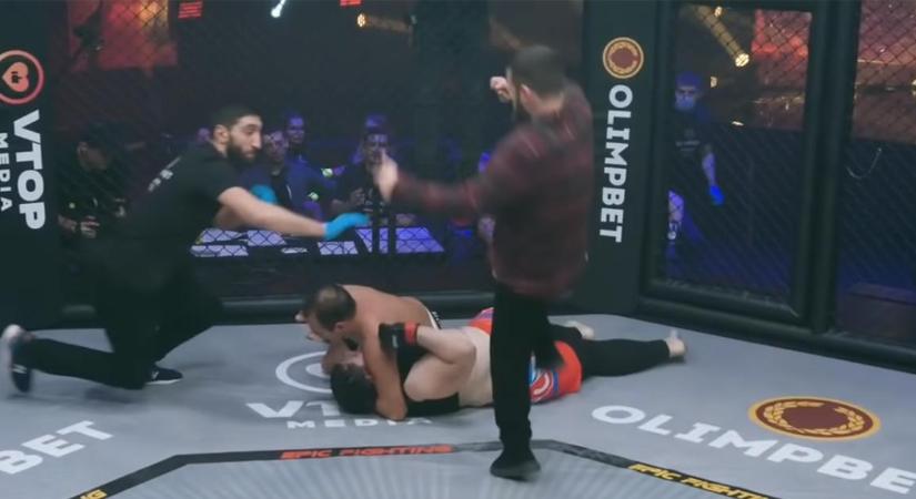 Videó: nemek közti MMA-meccset rendeztek, kitört a káosz