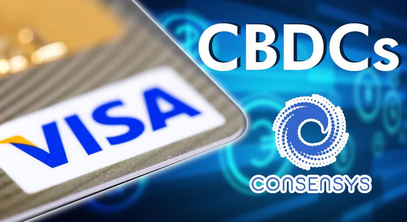 A Visa a CBDC-k kezelésének bevezetésén dolgozik