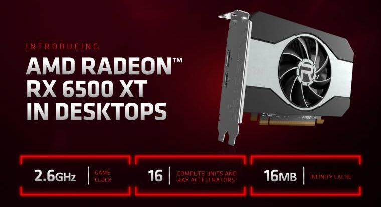 Az RX 6500 XT megjelenése előtti pillanatokban vonta vissza az AMD, hogy a 4GB VRAM már nem elég a játékokhoz