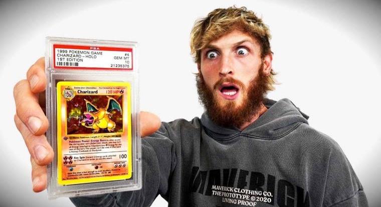 Logan Paul azt állítja, nem kamu, hogy átverték a Pokémon kártyákkal