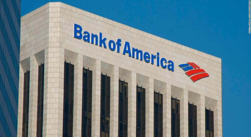 Eredmény soron meglepte a befektetőket a Bank of America